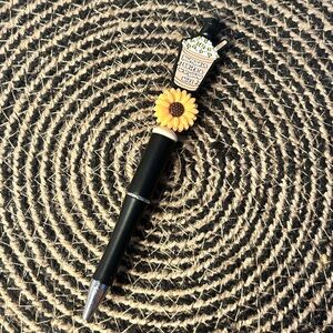 Pumpkin Spice Beaded Pen